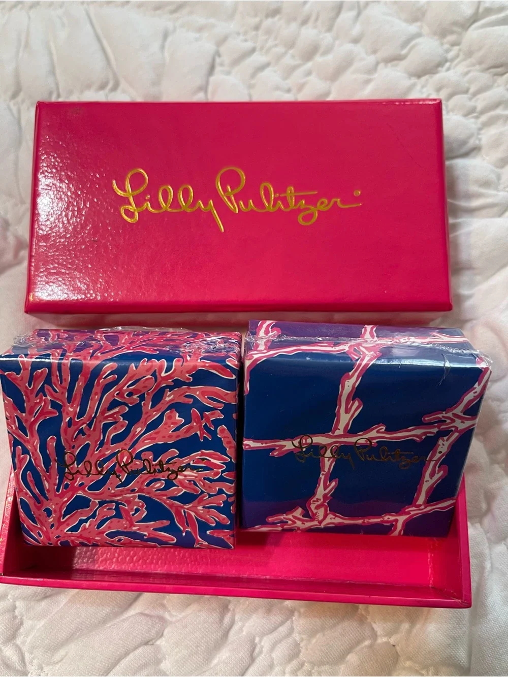 Lilly Pulitzer Gift Soap Set